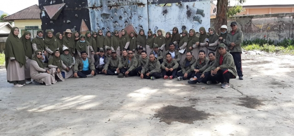 MAN 1 Aceh Tengah Ikut Ramaikan Jalan Santai HAB Ke-74